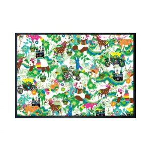 Kayo Horaguchi Matching-pattern_Green �A�[�g�p�l�� ZKH-53666