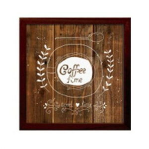 SIGN FRAME Coffe time �A�[�g�p�l�� ZSF-52361
