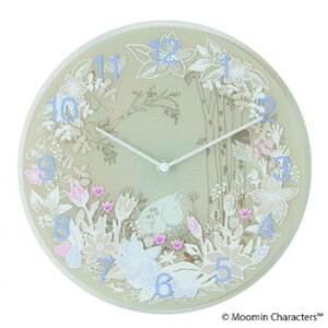 MOOMIN(���[�~��) Wall clock Moomin Picking Flowers MTP030009