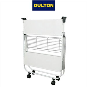 _g tH[fBO g[[ zCg Lb`S LX^[t [ ܂肽 DULTON FOLDING TROLLEY WHITE  lC 
