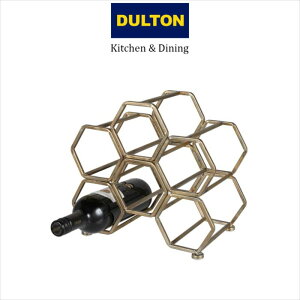 �_���g�� DULTON HONEYCOMB WINE RACK ANTIQUE GOLD �n�j�J�� ���C�� ���b�N ������� �l�C ��������