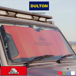 _g DULTON AUTO SUNSHADE L/GRAY I[g TVF[h L  lC 