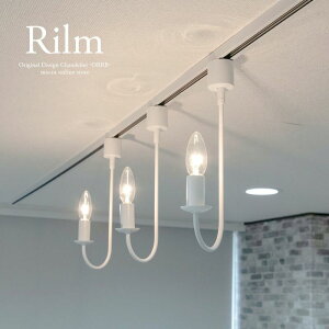ダクトレール用 1灯シャンデリア Rilm(リルム) ダイニング インテリア照明 モダンライト ORRB ダクトレール専用がめずらしい LED対応 リルムシリーズ E-17(40Wまで)※LED対応