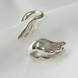 イヤーカフ シルバー羽イヤークリップ フェザーイヤークリップ フェザーイヤーカフス レディースピアス 2個セットピアス 可愛いピアス フェザーピアス レディースアクセサリー 日本製 ブ