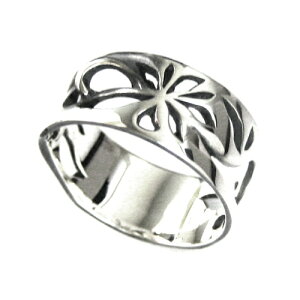 シルバーリング 蓮ren シルバーリング メンズ 透かしリング 展開サイズ5号〜15号 和風シルバーリング シルバーリング レディース 男女兼用リング レディースリング シルバーアクセサリー 日