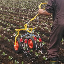 キュウホー 手押し 除草機 草取りたーちゃん 1条タイプ PA023-1A 1機《メーカー直送 5月上旬に発送予定》【送料無料】（ 雑草対策 除草 除草機 除草器具 農機具 農機 ） 雑草 対策 家庭用 手動 小型 北海道 きゅうほー キューホー きゅーほー Qほー アショラグリ