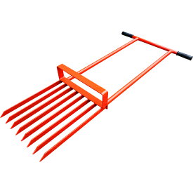 美善 根菜収穫 掘り取り器 ワンワン KW-5《メーカー直送》【送料無料 沖縄離島を除く】（ bizen 農家 業務用 根菜 じゃが芋 さつま芋 玉ねぎ 収穫 ） 土起こし器 土起こし ガーデン フォーク 鍬 くわ 収穫機 収穫機器 農機具 農機 農工具 農業 業務 びぜん