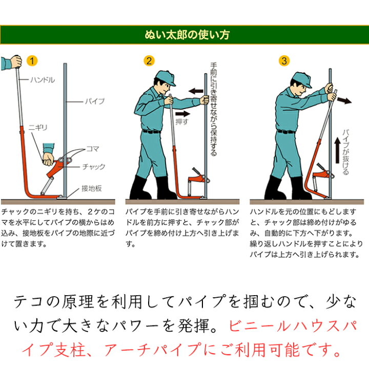 楽天市場】サンエー ハウス パイプ抜き器 ぬい太郎 GP32s《メーカー 
