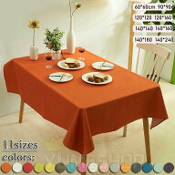 テーブルクロス 撥水 テーブルマット 60*60cm~140*300cm 24色 12サイズ 高級 デスクマット 食卓カバー シ…