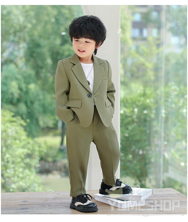 楽天市場】4点セット 子供服 フォーマル スーツ 男の子 子供 スーツ  