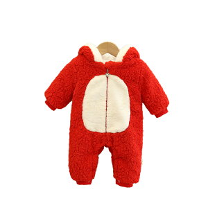 着ぐるみ ベビー 着ぐるみ ボア 着ぐるみ 恐竜 カバーオール ベビー服 男の子 女の子 ロンパース クリスマス 新年 もこもこ あったか 防寒 寝袋 子供 冬服 コスチューム 着ぐるみ ベビーウェ