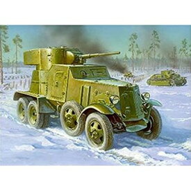 【中古】ズベズダ 1/35 ソビエト軍 BA-3重装甲車 ZV3546 プラモデル[併売:0ZMV]【赤道店】