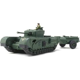 【中古】タミヤ 1/48 ミリタリーミニチュアシリーズ No.94 イギリス戦車 チャーチル Mk.7 クロコダイル プラモデル 32594[併売:11PE]【赤道店】