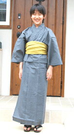 男児　子供　小学生　幼稚園児　男の子　渋かっこいいゆかた！　兵児帯付き