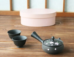 【送料無料】『おくりもの』ミニミニ急須わっぱ茶器揃え桜柄