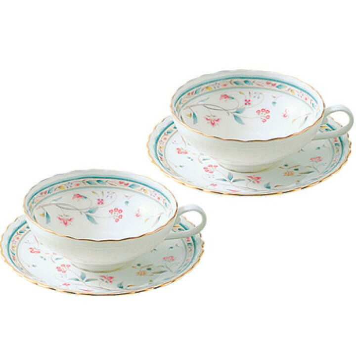 楽天市場】Noritake（ノリタケ） 花更紗 ティー碗皿ペアセット P58043A 