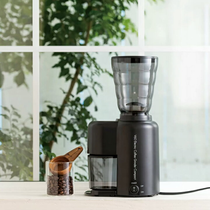 楽天市場】ハリオ V60 電動コーヒーグラインダーコンパクト ブラック 