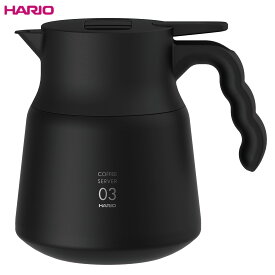 HARIO(ハリオ)V60 保温ステンレスサーバーPLUS 800（ブラック） VHSN-80-B