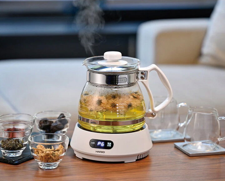 楽天市場】HARIO ハリオ マイコン煎じ器N HMJN-1000-W 漢方 健康茶 