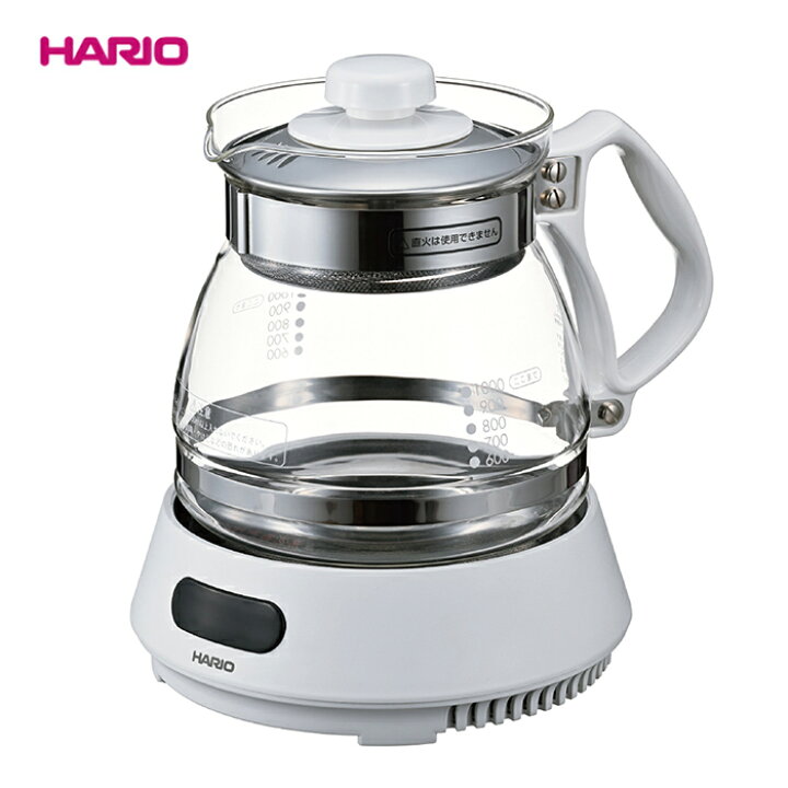 楽天市場】HARIO ハリオ マイコン煎じ器N HMJN-1000-W 漢方 健康茶 