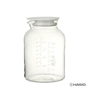 �n���I�@SLOWRA �X���[�� �ϔM�K���X �t���[�c�|�b�g 1,000mL SFP-1000-W�@Hario
