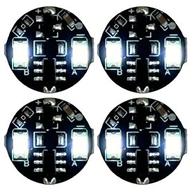 ルボナリエ LEDライト 2連 点灯 点滅 磁気スイッチ CR927対応 4個セット