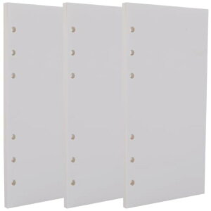 手帳リフィル システム手帳 リフィル A5 A6 6穴 システム手帳用リフィル A6サイズ ビジネス手帳 ルーズリーフ リフィル用紙 手帳用リフィルセット 135枚