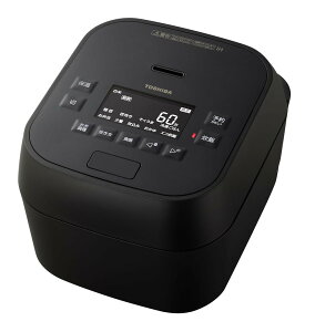 TOSHIBA(����) ���ъ� �������� 5.5�� RC-10MGW(K) �O�����u���b�N �^�󈳗�IH rice cooker ���{�� ��Η� ������ �^��ۉ�����40���� �������ȒP