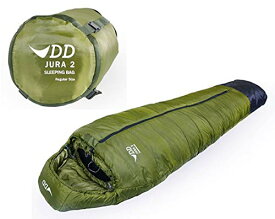DDハンモック 寝袋 DD Jura 2 Sleeping Bag スリーピングバッグ 保温 防寒 DDHammocks Dark green 送料無料
