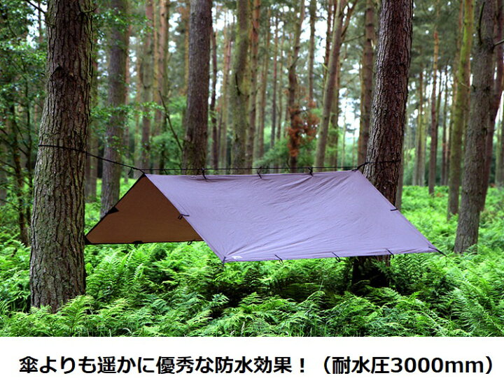 楽天市場】DDタープ 4m DD Tarp 4×4 DDハンモック メーカー直輸入 DD 