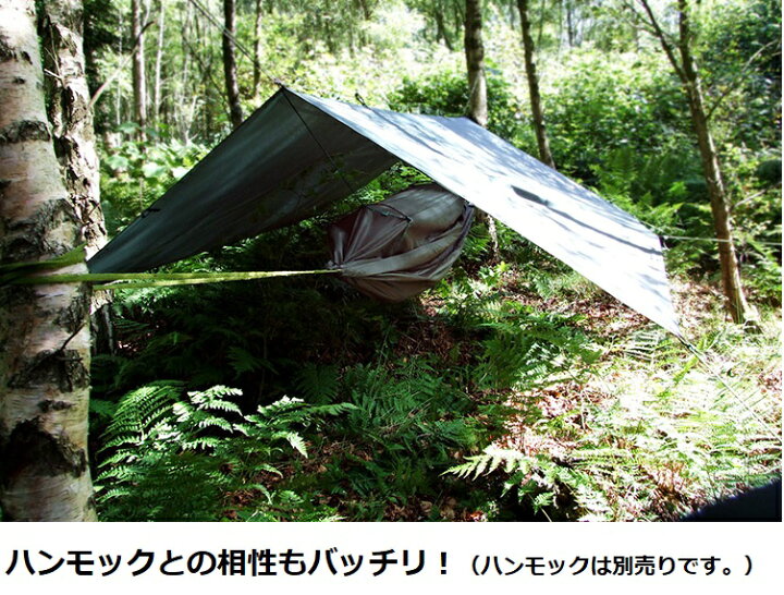 楽天市場】DDタープ 3m DD Tarp 3×3 DDハンモック メーカー直輸入 DD 