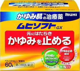【第3類医薬品】かゆみ肌の治療薬 ムヒソフトGX 60g 池田模範堂 ★4987426002008★定形外郵便送料無料