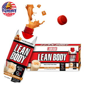 yő500~OFFN[|Lz[{fB veCVFCN L 500ml 12pbN Labrada Lean Body 17oz Caramel Salted (12 tetra) veChN { e y񂹏iz