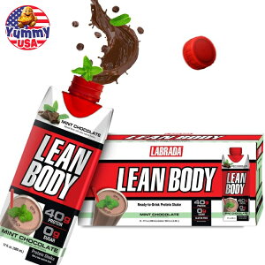 yő500~OFFN[|Lz[{fB veCVFCN ~g`R[g 500ml 12pbN Labrada Lean Body 17oz Mint Chocolate (12 tetra) veChN { e y񂹏i