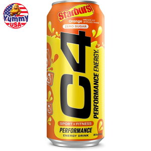 yő500~OFFN[|LzZRA C4 ptH[}X GiW[hN Y_v[NAEg X^[o[XgIW 473ml 12pbN RTD: Cellucor C4 Carbonated: Starburst Orange (12/16oz) {