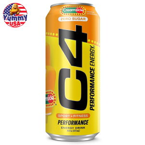 yő500~OFFN[|LzZRA C4 ptH[}X GiW[hN Y_v[NAEg IWN[TCN 473ml 12pbN RTD: Cellucor C4 Carbonated: Orange Creamsicle (12/16oz) {