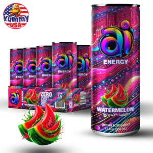 yő500~OFFN[|LzACGiW[ XCJ - 12 pbN 355ml AI Energy Watermelon (12/12oz) { e y񂹏iz