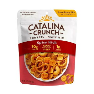 �J�^���i�N�����` �X�p�C�V�[�L�b�N �v���e�C���X�i�b�N�~�b�N�X 149g Catalina Crunch Spicy Kick Protein Snack Mix 5.25 oz. �y�����񂹏��i�z