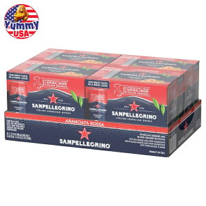 �T���y���O���m �C�^���A���X�p�[�N�����O�h�����N �A�����`���[�^ ���b�T 330ml(11.15 fl oz) 24�{ San Pellegrino Italian Sparkling Drink Aranciata Rossa ���{������ ��e�� �y�����񂹏��i�z