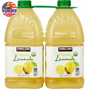 yXߋő勉MAX1400~OFFN[|zJ[NhVOl`[ I[KjbNl[h 2.84L(96 fl oz) 2 Kirkland Signature Organic Lemonade 2-Count { e y񂹏iz