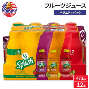 yő500~OFFN[|LzV8 XvbV oGeBpbN 473ml 12{ V8 Splash Variety Pack 16 fl oz 12-Count W[X r^~ { eʁy񂹏iz