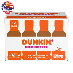 yXߋő勉MAX1400~OFFN[|z_L ACXR[q[ IWi 405ml 12{ Dunkin' Iced Coffee Original 13.7 fl oz 12-count {y񂹏iz