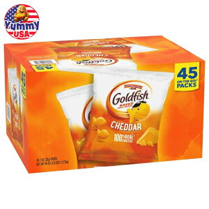 yő500~OFFN[|LzypbWt@[ S[htBbVNbJ[ `F_[ 45 Pepperidge Farm Goldfish Crackers, Cheddar, 1 oz, 45-count { e y񂹏iz