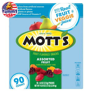 yő500~OFFN[|Lzbc t[cXibN A\[gt[c 0.8 IX 90  Mott's Fruit Snacks, Assorted Fruit, 0.8 oz, 90-count { e y񂹏iz