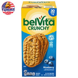 yő500~OFFN[|Lzxr^ ubNt@XgrXPbg u[x[ 1.76 IX 30  BelVita Breakfast Biscuits, Blueberry, 1.76 oz, 30-count {y񂹏iz