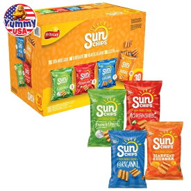 サンチップス ホールグレイン バラエティ 1.5 オンス 30 個入り SunChips Whole Grain, Variety, 1.5 oz, 30-count 日本未発売【お取り寄せ商品】