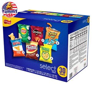 【最大500円OFFクーポン有】フリトレー セレクトミックス バラエティパック 30個入り Frito Lay Select Mix, Variety Pack, 30-count 日本未発売【お取り寄せ商品】