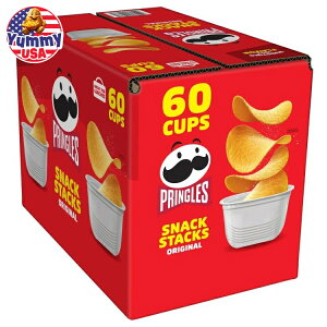 yő500~OFFN[|LzvOY vOX |eg`bvX IWi 0.67 IX 60  Pringles Potato Chips, Original, 0.67 oz, 60-count܂Ƃߔ َq  ܂ XibN C