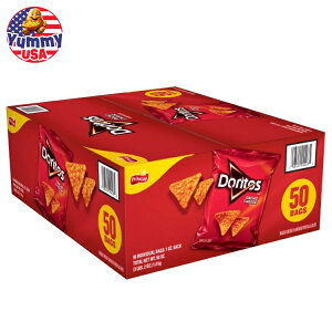 �h���g�X �g���e�B�[���`�b�v�X �i�`���`�[�Y 1�I���X 50���� Doritos Tortilla Chips, Nacho Cheese, 1 oz, 50-count ���{������ ��e�� �C�O�Ły�����񂹏��i�z
