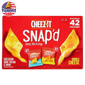 yő500~OFFN[|Lz`[YCbg Xibvh NbJ[ oGeBpbN 0.75 IX 42  Cheez-It Snap'd Crackers, Variety Pack, .75 oz, 42-count e َq XibN AJ A CO